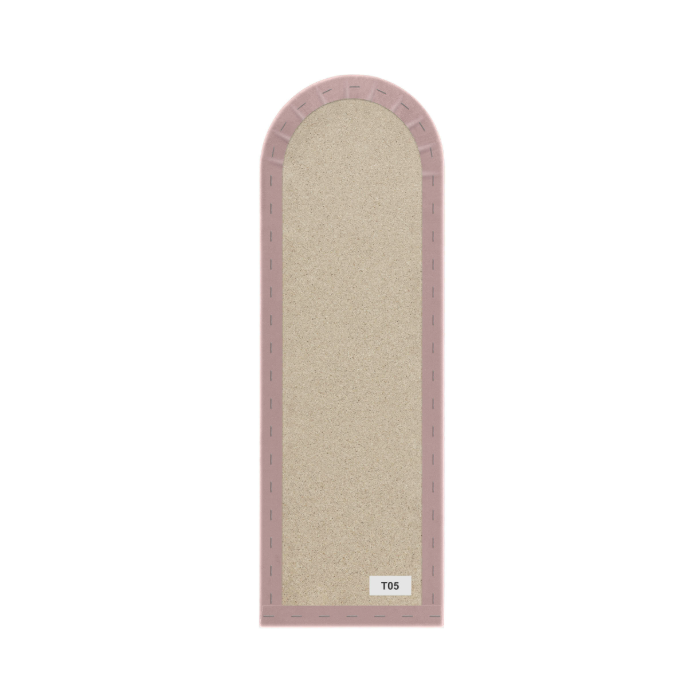 Polsterpaneel Rosa 20 cm